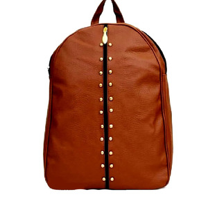 Wholesale Luxury Unisex Large Capacity Genuine Leather <b>Laptop</b> Backpack Comfortable Stylish Design Zipper Canvas Lining Panel - Product Image 4