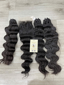 Meilleure vente 360 pleine pour perruque frontale en dentelle Extensions de cheveux Remy vierges du Vietnam avec HD transparent pour perruque de la plus haute qualité - Product Image 2