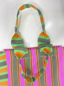 ถุงผ้าไนลอนแบบมีซิปใช้ซ้ำได้เป็นมิตรกับสิ่งแวดล้อม - Product Image 4