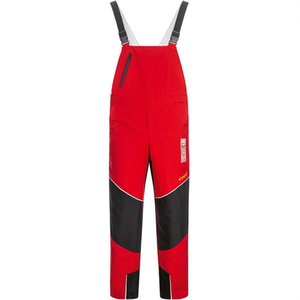 High Visibility Red/Black/Yellow Chainsaw Protective Bib <b>Overalls</b> Size 48 SPEIERLING Workwear - Product Image 2
