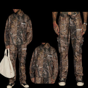 Venta al por mayor de calidad superior personalizado hombres Casual de gran tamaño sudaderas con capucha y pantalones de chándal conjunto totalmente de moda para los hombres chándal - Product Image 1