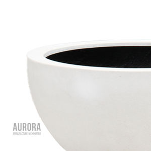 Pots et jardinières décoratifs en fibre de verre écologiques fabriqués au Vietnam avec finition de peinture de logo gratuite pour la maison et le jardin - Product Image 3