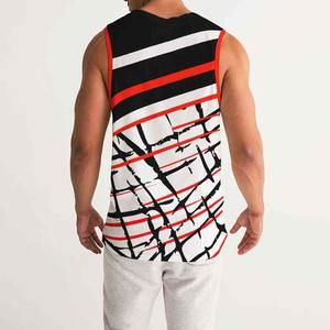 Débardeur personnalisé grande taille respirant confortable col en V élasthanne/coton tricoté haut de gymnastique à séchage rapide vente populaire à bas prix pour hommes - Product Image 4