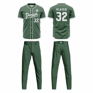 Uniformes de baseball sublimés personnalisés de haute qualité Maillots d'équipe respirants pour jeunes joueurs adultes Prix de gros Commandes en gros - Product Image 1