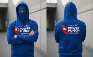 เสื้อฮู้ดซิปเต็มตัวผู้ชาย ผ้าฟลีซคอตตอนหนานุ่ม พิมพ์ลายตัวอักษร ทรงโอเวอร์ไซส์ ระบายอากาศได้ดี เหมาะสำหรับเล่นกีฬากลางแจ้งในฤดูหนาว แบบ 3 มิติ รับผลิตตามแบบ OEM - Product Image 4