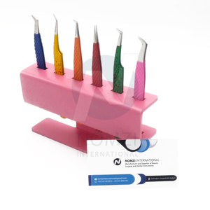 Prix de gros Top qualité acrylique personnalisé couleur personnalisée extension de cils pince à épiler support présentoir organisateur étui support boîte - Product Image 6