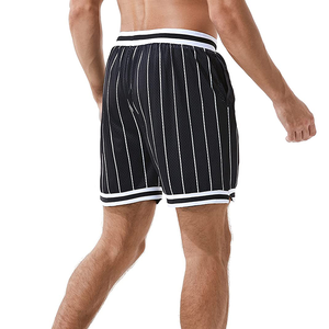 Short double en maille de polyester de sublimation de logo personnalisé Offre Spéciale pour hommes Short ample pour vêtements d'été pour hommes - Product Image 4