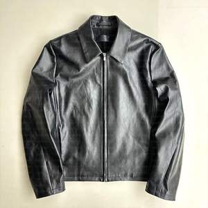 Real Leather Flight <b>Jacket</b> Fashionable Bomber Style Outerwear for <b>Men</b> Women Comfortable Warm <b>Lined</b> Leather Coat - Product Image 1