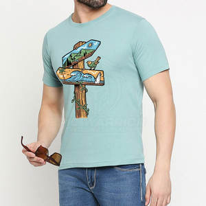 Camiseta de Manga Corta con Logotipo Personalizado, 100% Algodón, Diseño de Última Moda, Proveedor Directo de Fábrica, Superventas - Product Image 4