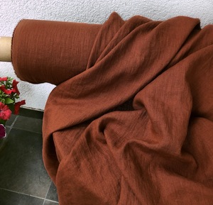 Tela de Lino Orgánico 100% al por Mayor, 115''/292cm de Ancho, Tejido Liso para Textiles del Hogar, Sofás, Cortinas, Vestidos, Color Personalizado para Niñas - Product Image 1