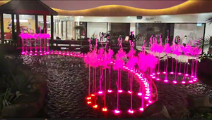 Thương mại phức tạp nhảy múa nhỏ đài phun nước bơm DMX512 kiểm soát điện áp thấp - Product Image 3