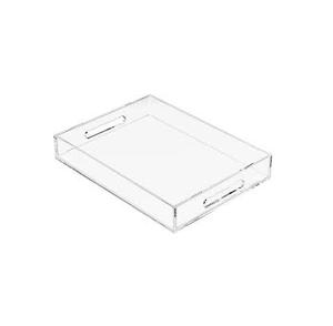 Home And Kitchen Breakfast Serving Tray Newly Design Luxury Clear Acrylic Tray Latest Multi Functional Acrylic Serving Tray - Product Image 3