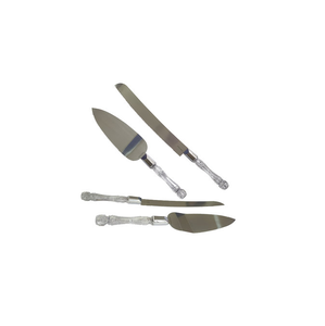 ภาชนะใส่อาหารสแตนเลสใช้สำหรับเสิร์ฟชีสเค้กมือจับอะคริลิคเครื่องใช้บนโต๊ะอาหารสำหรับงานแต่งงาน - Product Image 1