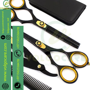 Tijeras de corte de pelo profesional 2024, tijeras de pelo Sirabe de 6,5 ", tijeras de peluquero con borde de maquinilla de afeitar para mano derecha en estilo único - Product Image 6