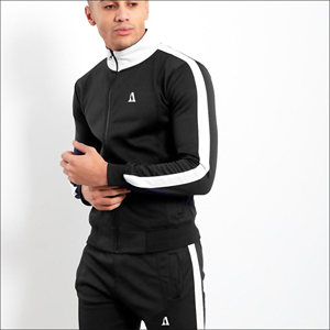Men's Sweat <b>suit</b> Plus Size Long Sleeve Zip <b>Jacket</b> Pants Contrast Color Soft comfort Jogging Casual Sports <b>Suits</b> - Product Image 2