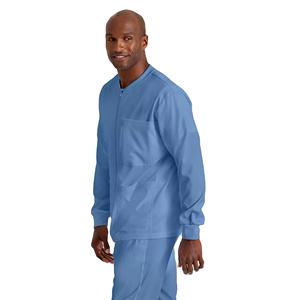 Chaqueta de Trabajo Médica de Moda para Hombre, Estilo Doctor/Enfermero, Marca Privada OEM, 205 GSM, Algodón y Poliéster, Uniforme Médico para Hospital - Product Image 3