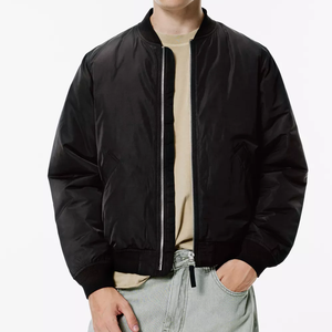 2025 Hot <b>Sales</b> Men Bomber Jacket Pilot Jacket Badge Fashion Wear Motorcycle Jacket Autumn <b>Spring</b> Youth Big Size - Product Image 1