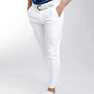 Logo personnalisé 90% Nylon 10% Spandex Pantalon de golf à fermeture éclair extensible dans les quatre sens Pantalons et pantalons pour hommes - Product Image 4