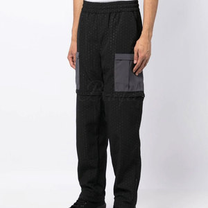 Pantalon Cargo Homme Mode Décontractée Léger 100% Coton Motif Droit Multi-Poches Pantalon avec Poches Latérales - Product Image 4