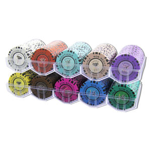 ชิปโป๊กเกอร์ดินเผา14gm คุณภาพระดับคาสิโนพร้อมโลโก้แบบกำหนดเองและแบรนด์ casinokart ขนาด40มม. เพื่อความบันเทิงสำหรับใช้พร้อมถาด - Product Image 2