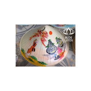 Palma de algas marinas en la elaboración de sombreros cónicos hechos en Vietnam Excepcional hecho a mano se adapta a su sombrero de viaje de Vietnam Respetuoso con el medio ambiente - Product Image 1