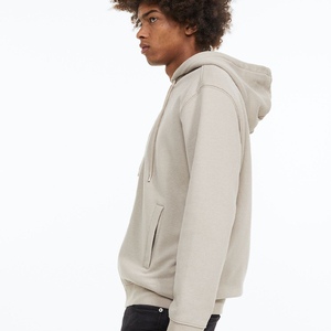 Nouvelle mode hiver rue à manches longues ensemble décontracté pour hommes 100% coton couleur unie ODM motif personnalisable teint uni taille 6XL - Product Image 3