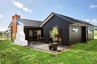 Kit de maison à ossature métallique certifié CE, norme européenne, luxe, 2 chambres, maison préfabriquée, toit en pente, espace commercial modulaire