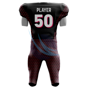 Ensemble maillot et pantalon de football américain Logo personnalisé Vêtements d'équipe pour l'école, le collège ou le club OEM Sportswear Factory Wholesale Supply - Product Image 3