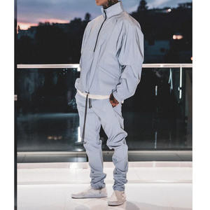 Chaqueta Cortavientos de Otoño Transpirable de Alta Calidad, Chándal de Algodón y Nailon para Hombre, Ligero y de Longitud Completa - Product Image 4