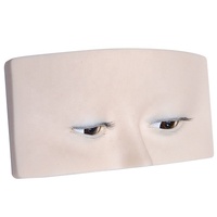 Tête de mannequin d'entraînement aux cils en couches de nouveau style 3 ou 4 couches avec 100 120 150 extensions de cils