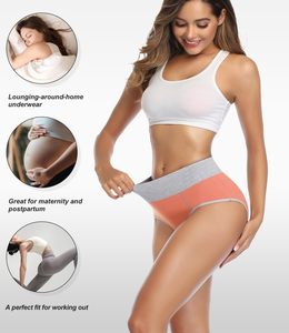 Ropa Interior de Cintura Alta para Mujer Talla Grande 2026, Algodón Suave Elástico y Transpirable, con Botones, Soporte Suave, Ajuste Completo - Product Image 3