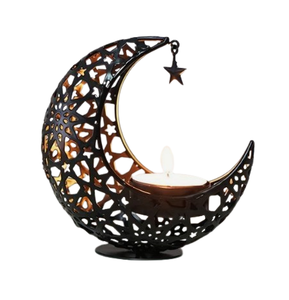 Indian Handcrafted Metal <b>Tea</b> Light & <b>Candle</b> Votive Holder for Wedding & Christmas Decor Table Decorations Gift - Product Image 4