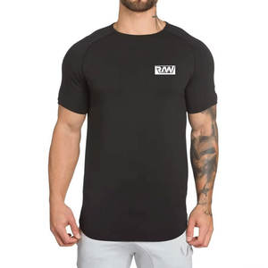 Bajo MOQ Fitness Wear Hombres Gimnasio Camisetas Para Venta En Línea Secado Rápido Cómodo Hombres Gimnasio Camisetas - Product Image 1
