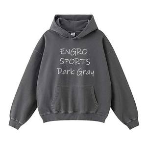 Sudaderas con capucha de moda para hombre, sudaderas informales para hombre, ropa informal estilo Hip Hop, Sudadera con capucha de lana sólida para hombre, suéter para parejas, ropa con capucha - Product Image 6