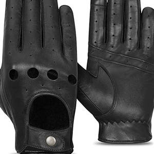 Nouveau design de gants de conduite de haute qualité sur mesure hiver prix bon marché gants en cuir gants de conduite en cuir - Product Image 3