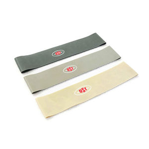 Ensemble de bandes de résistance en polyester, bandes en boucle légères, moyennes et lourdes pour l'entraînement de force, le yoga et le Pilates, portables et confortables - Product Image 6