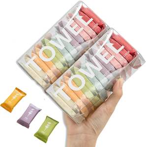 Compressed Towel Disposable Coin <b>Face</b> Towel Portable Makeup Cleaning <b>Cloth</b> Outdoor Travel Barbecue Camping Hotel - Product Image 1