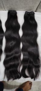 Nous avons des cheveux humains indiens 100% bruts non traités, tous les cuticules sont alignés, tous les cheveux sont très épais et lisses. - Product Image 3