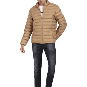 New <b>Stitched</b> Men Winter Puffer Jacket Custom Made Anti Wrinkle Waterproof Breathable High Quality Front Logo Option Wholesale - Product Image 1