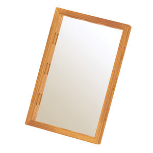 YS-F10/F10.5 Wagon Natural <b>Mirror</b> with Wood Frame Glass Material - Product Image 1