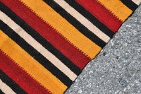 Colorful Handmade Wool Chindi Rugs Indian Traditional Floor Dari Runner Carpet Mat Cotton Washable Woven Carpet Mat Decor