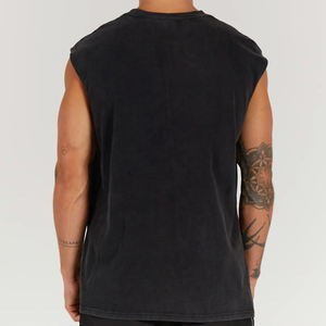 Nueva camiseta sin mangas de moda de verano para hombre, ropa deportiva sin mangas, camisetas sin mangas con servicio OEM, camiseta sin mangas para hombre a la moda - Product Image 3