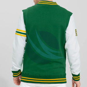 Custom Chenille Embroidery Leather Sleeve Baseball Letterman Outdoor Bomber <b>Jumper</b> Jacket for Man Collage Jacket 2026 - Product Image 6