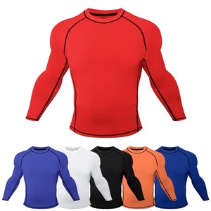 <b>Men</b> Long Sleeve <b>Rash</b> <b>Guards</b> Swimsuit Full Body Swimwear UV Sun Protection Water Sport Diving Surfing Swimming Suits - Product Image 2