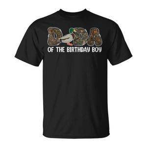 เสื้อยืดครอบครัววันเกิดครบรอบ 1 ปีของ One Lucky Duck เสื้อยืดโปรโมชั่น Dada of the Birthday Boy - Product Image 1