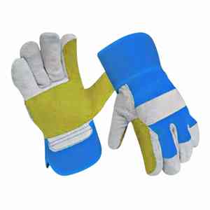 Conception respirante meilleur gants de mécanicien en cuir de grain de peau de chèvre de vache gants de conducteur anti-coupure fonctions anti-impact gants de mécanicien - Product Image 2