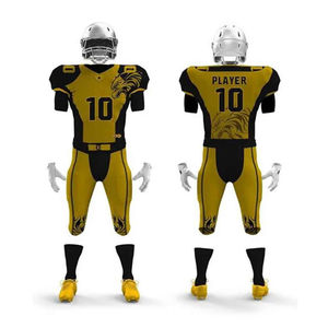 Nouveauté, tissu en maille 100% polyester de qualité supérieure, jersey léger extensible, pantalon à séchage rapide, uniformes de football américain - Product Image 3