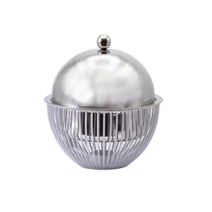 Réchauffeur de nourriture de haute qualité couleur argent Premium élégant pour les fêtes de mariage événements utilisation de service de réchauffement de nourriture au prix de gros - Product Image 1