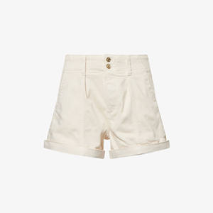 High Quality <b>Woven</b> Canvas Denim <b>Shorts</b> Fashion High Waist Blue Casual Pants Elastic Waist <b>Men</b> Quick Dry - Product Image 2