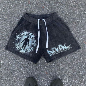 Conjunto de pantalones cortos de alta calidad para hombre, conjunto de pantalones cortos para uso en exteriores para hombre, conjunto de pantalones cortos de estilo informal de algodón suave de verano para hombre - Product Image 5